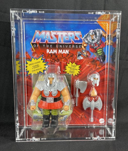 MotUO Origins - Deluxe Case - Ram Man, Clamp Champ, Battle Armor He-Man und Battle Armor Skeletor C
