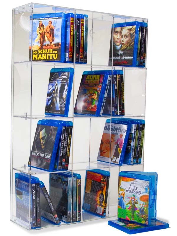 Purpose Built Bluray Rack With 12 Shelves