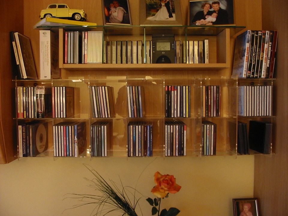 Custom CD / DVD Rack Media Racks