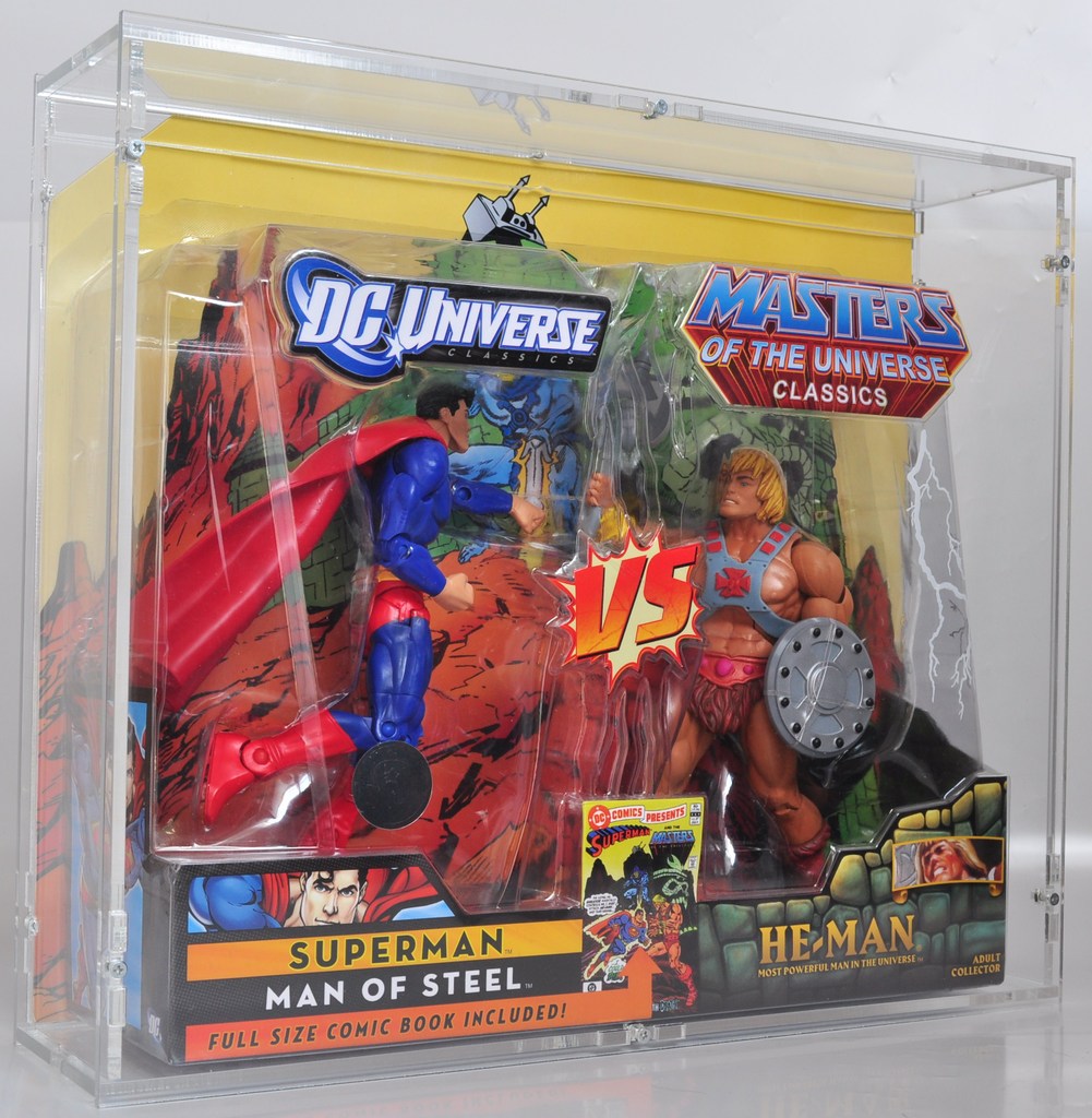 DC vs Masters of the Universe Classics SUPERMAN VS HE-MAN